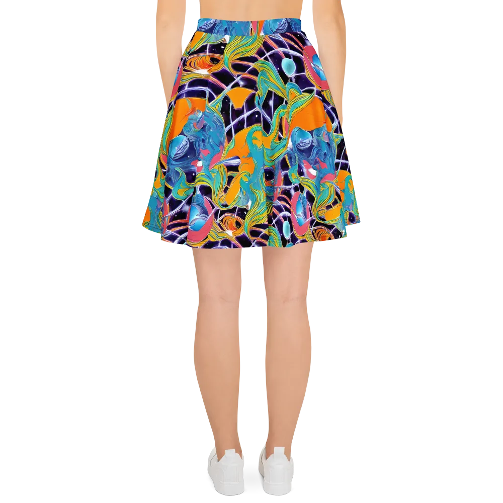 Prism Comet on Skater Skirt — Back