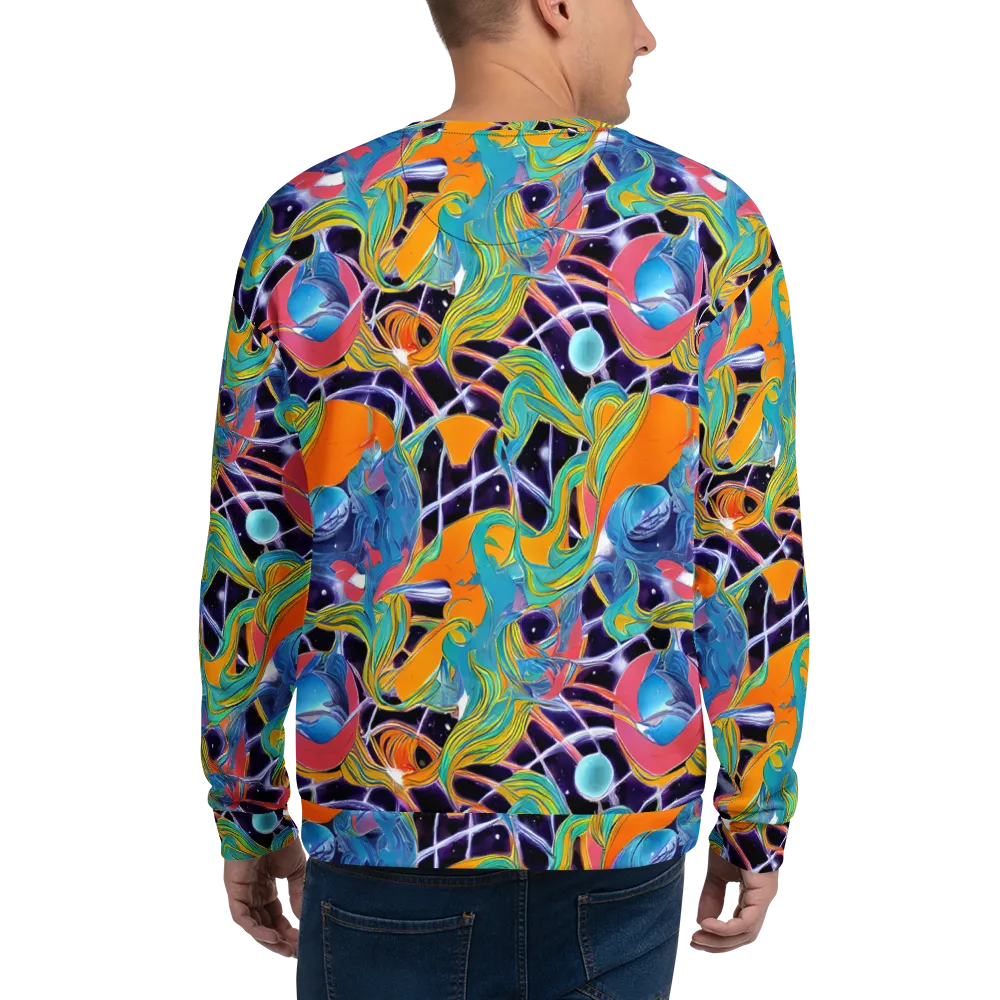Prism Comet on Sweatshirt — Back