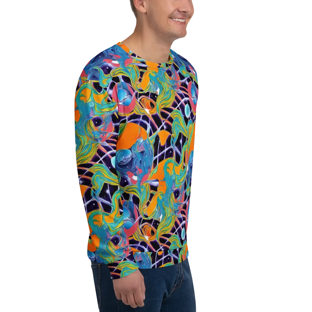 Prism Comet on Sweatshirt — Right Front