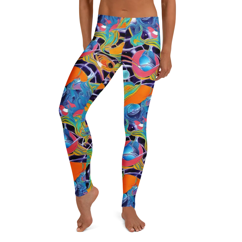 Prism Comet on Leggings — Front