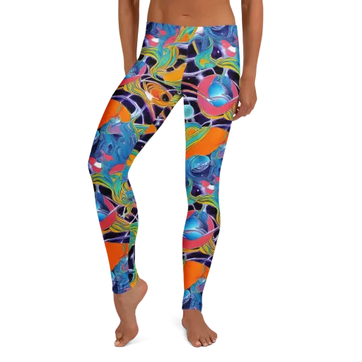Prism Comet on a Leggings