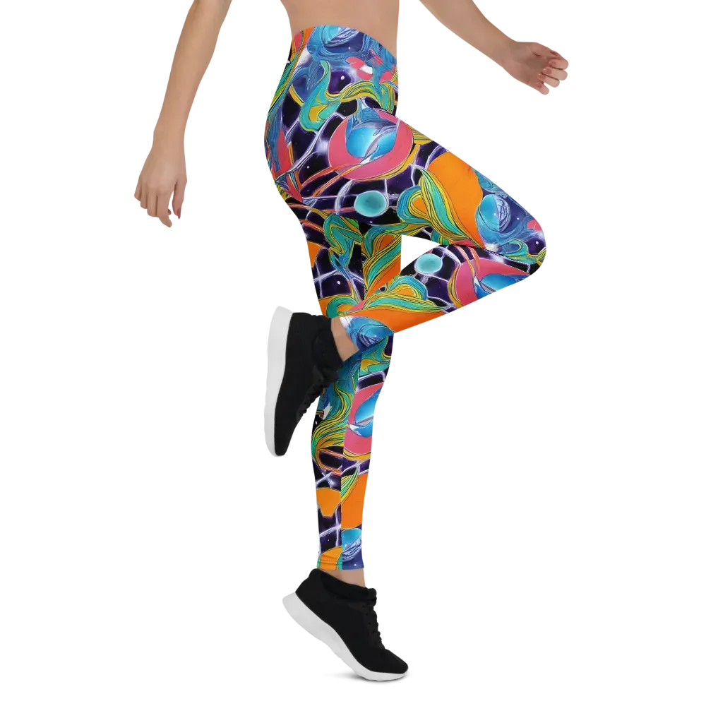Prism Comet on Leggings — Right