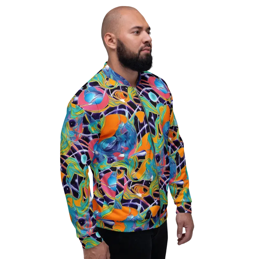 Prism Comet on Bomber Jacket — Right