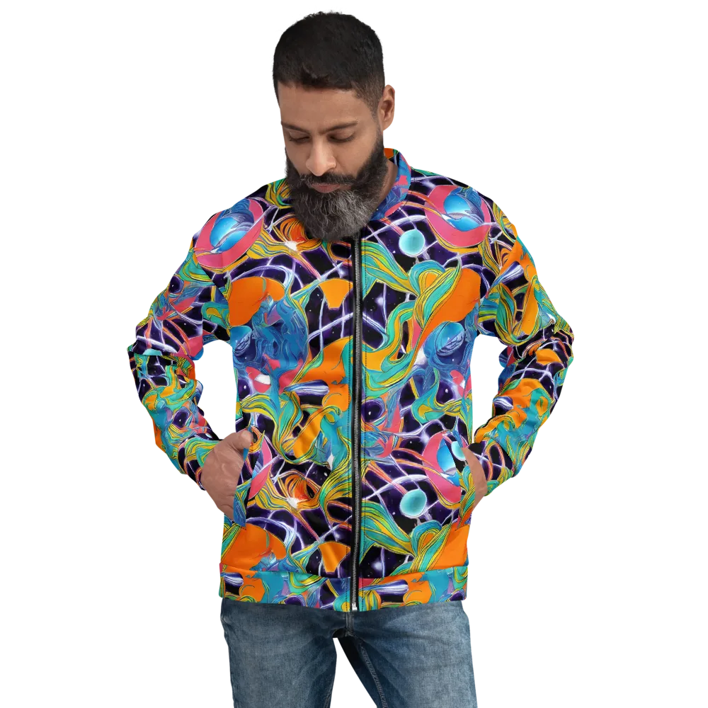 Prism Comet on Bomber Jacket — Front