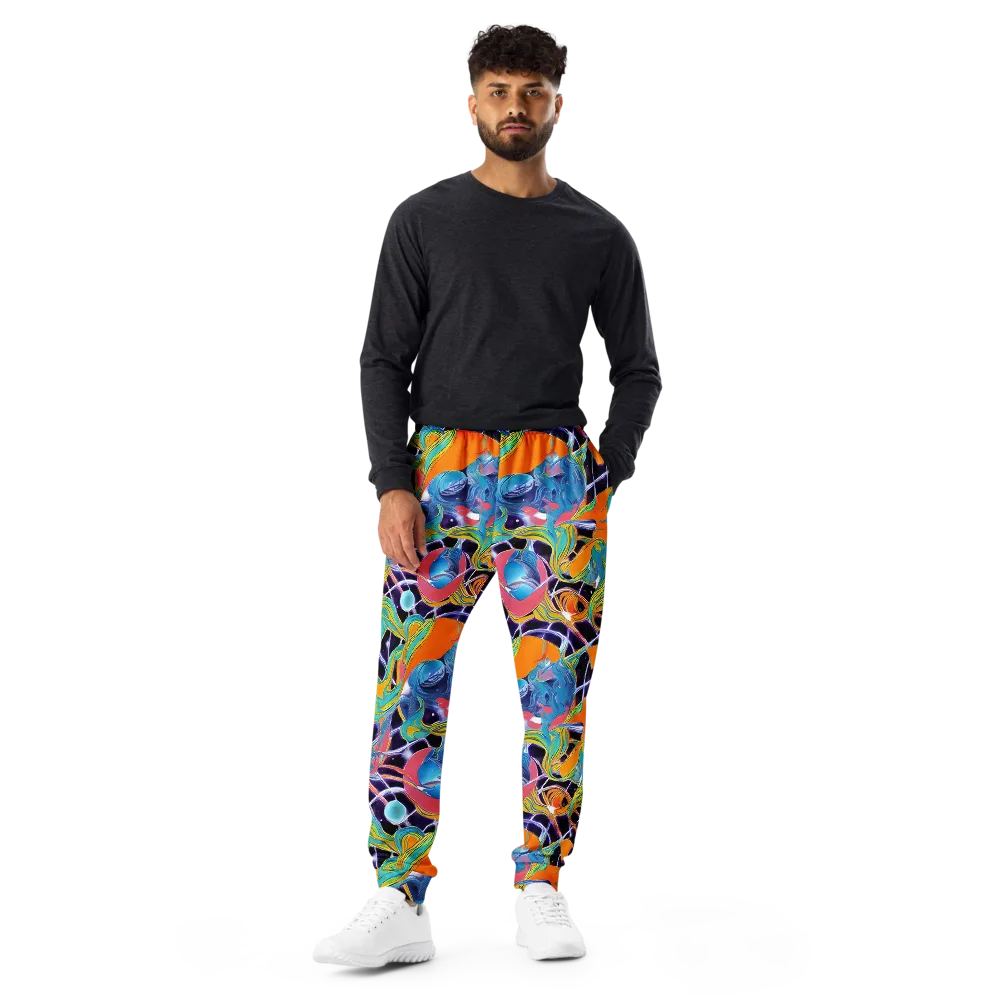 Prism Comet on Men's Joggers — Front