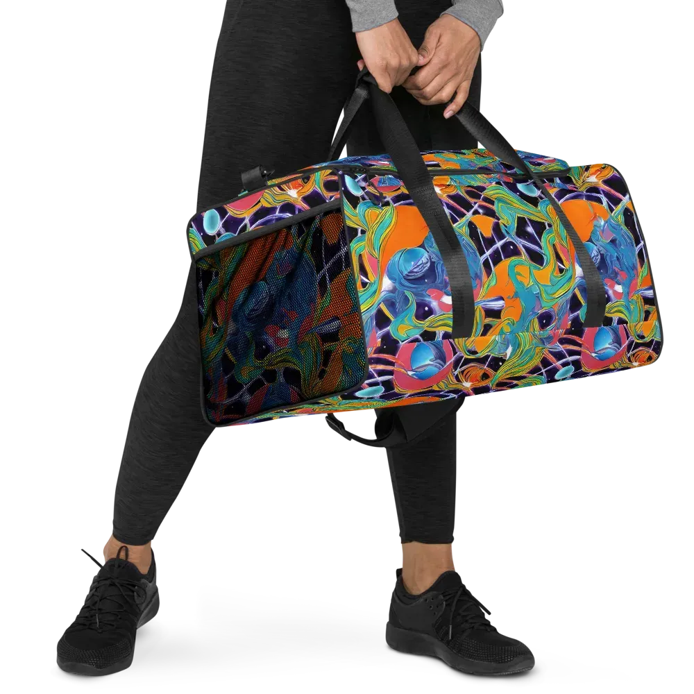 Prism Comet on Duffle Bag — Right Front