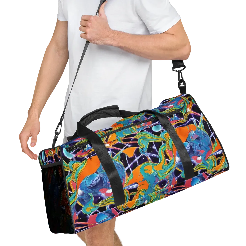 Prism Comet on Duffle Bag — Right Front