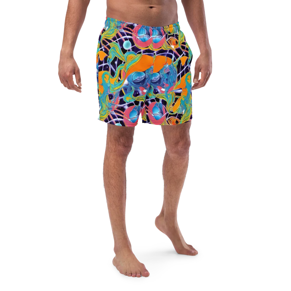 Prism Comet on Swim Trunks — Front