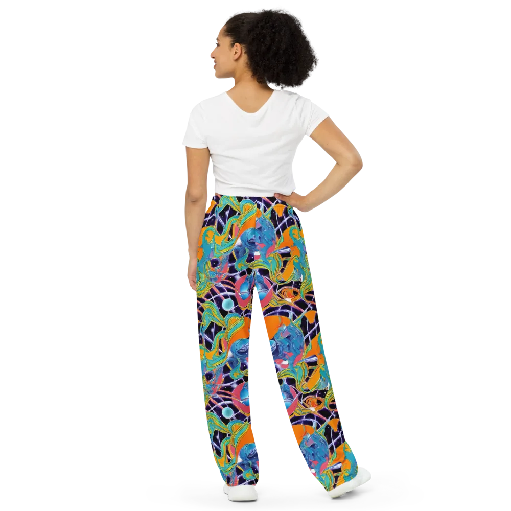 Prism Comet on Wide-Leg Pants — Back