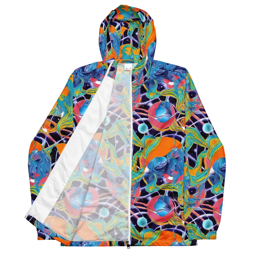 Prism Comet on Men's Windbreaker — Front