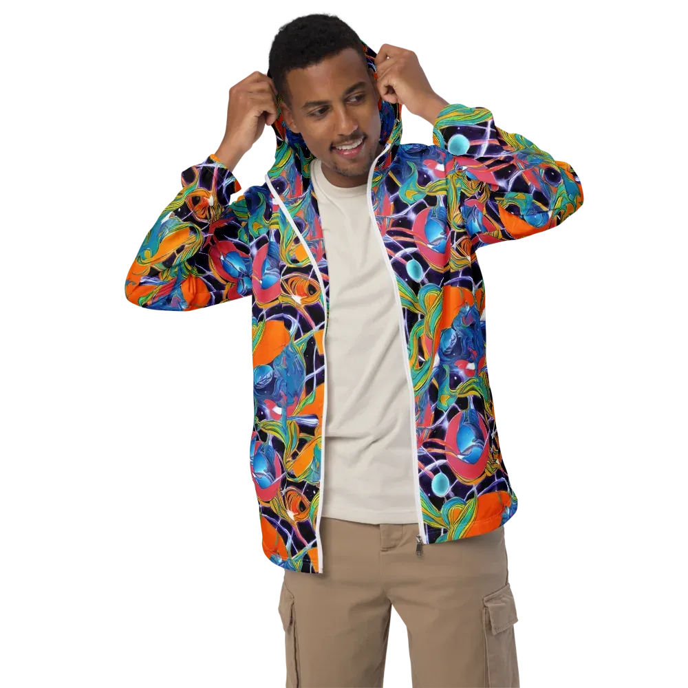 Prism Comet on Men's Windbreaker — Front