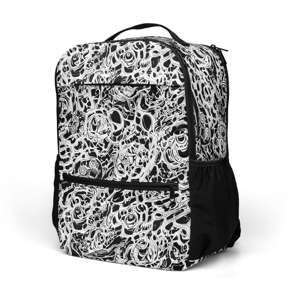 Blackcurrent on Utility Backpack — Left Front