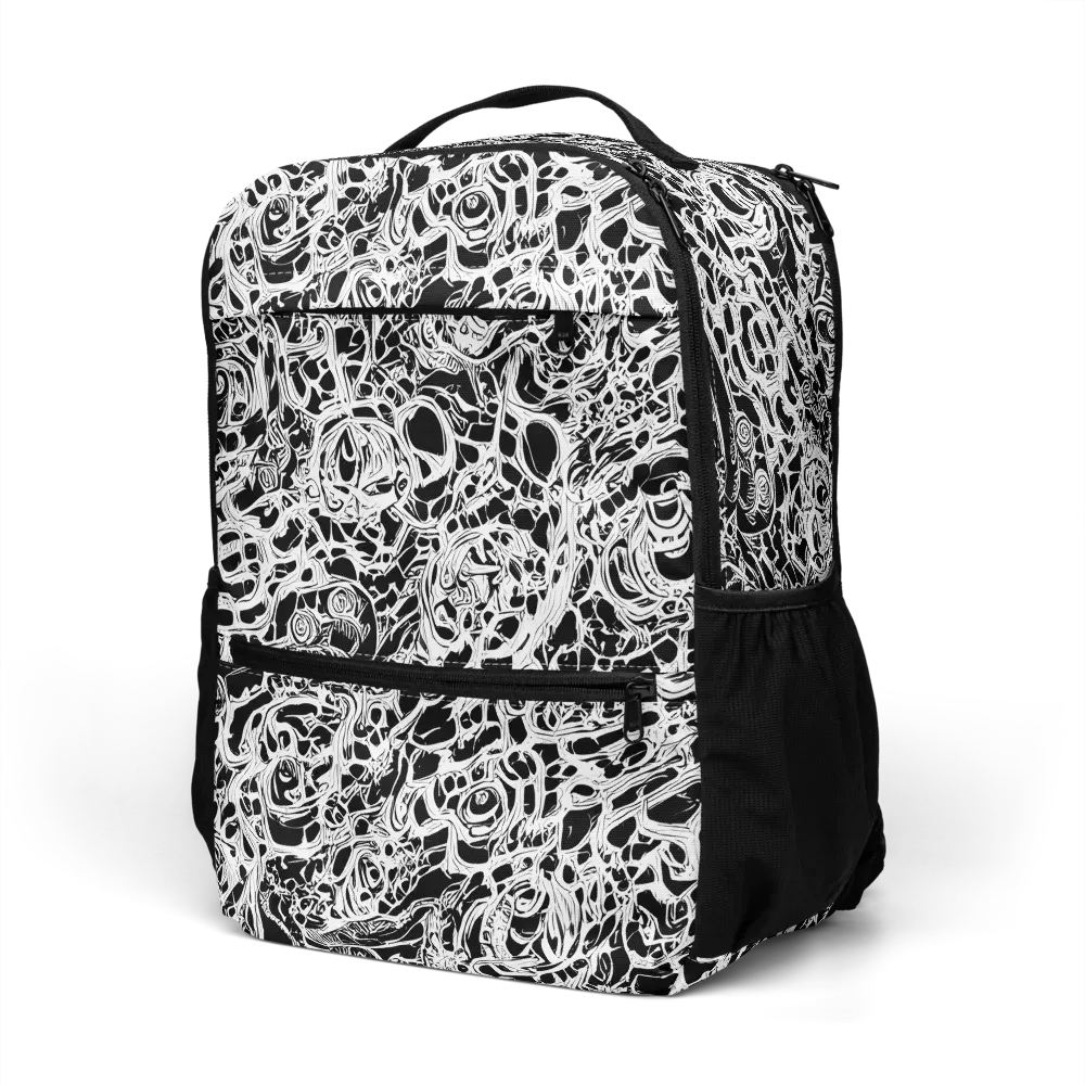 Blackcurrent on Utility Backpack — Left Front
