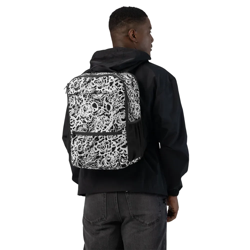 Blackcurrent on Utility Backpack — Back