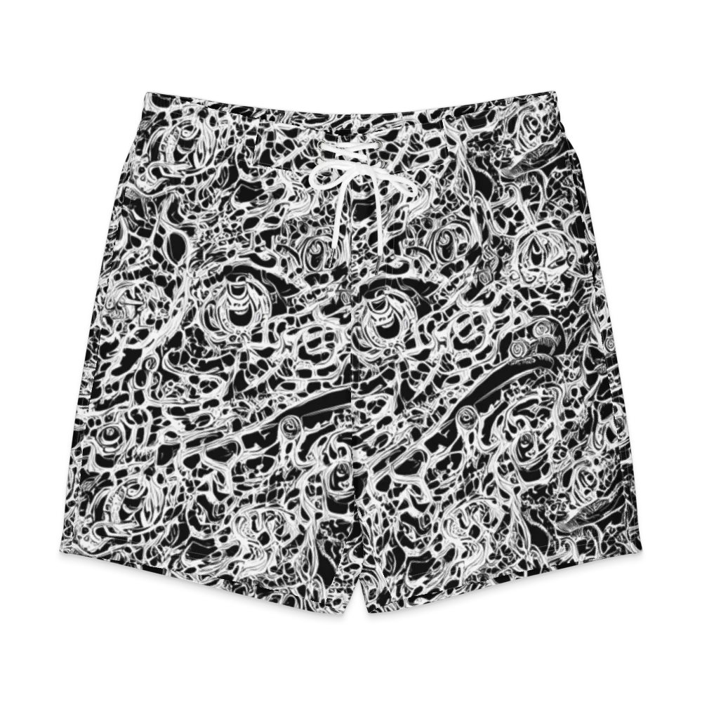 Blackcurrent on Men's Board Shorts — Front
