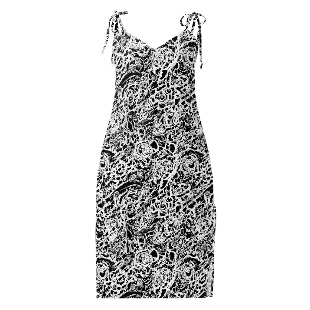 Blackcurrent on Slip Dress — Front