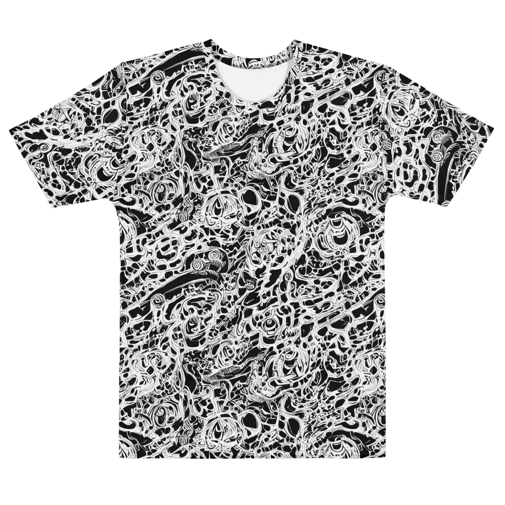Blackcurrent on Men's Cotton Crew Neck T-Shirt — Front