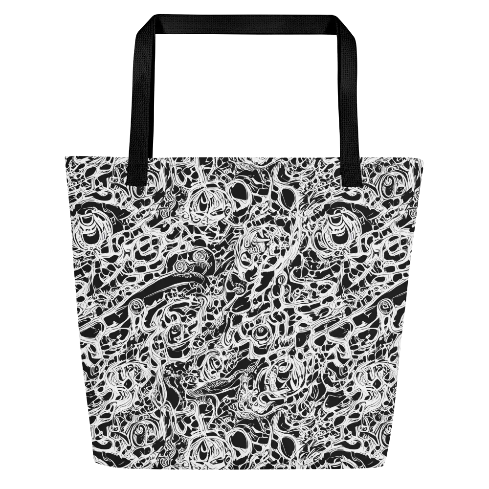 Blackcurrent on Large Tote Bag W/ Pocket — Front