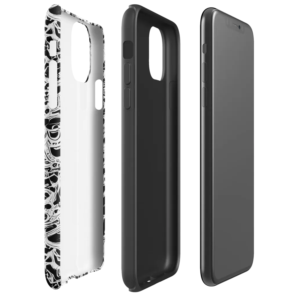 Blackcurrent on Tough Case for iPhone® — Right