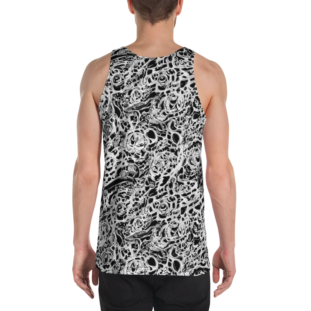 Blackcurrent on Men's Tank Top — Back