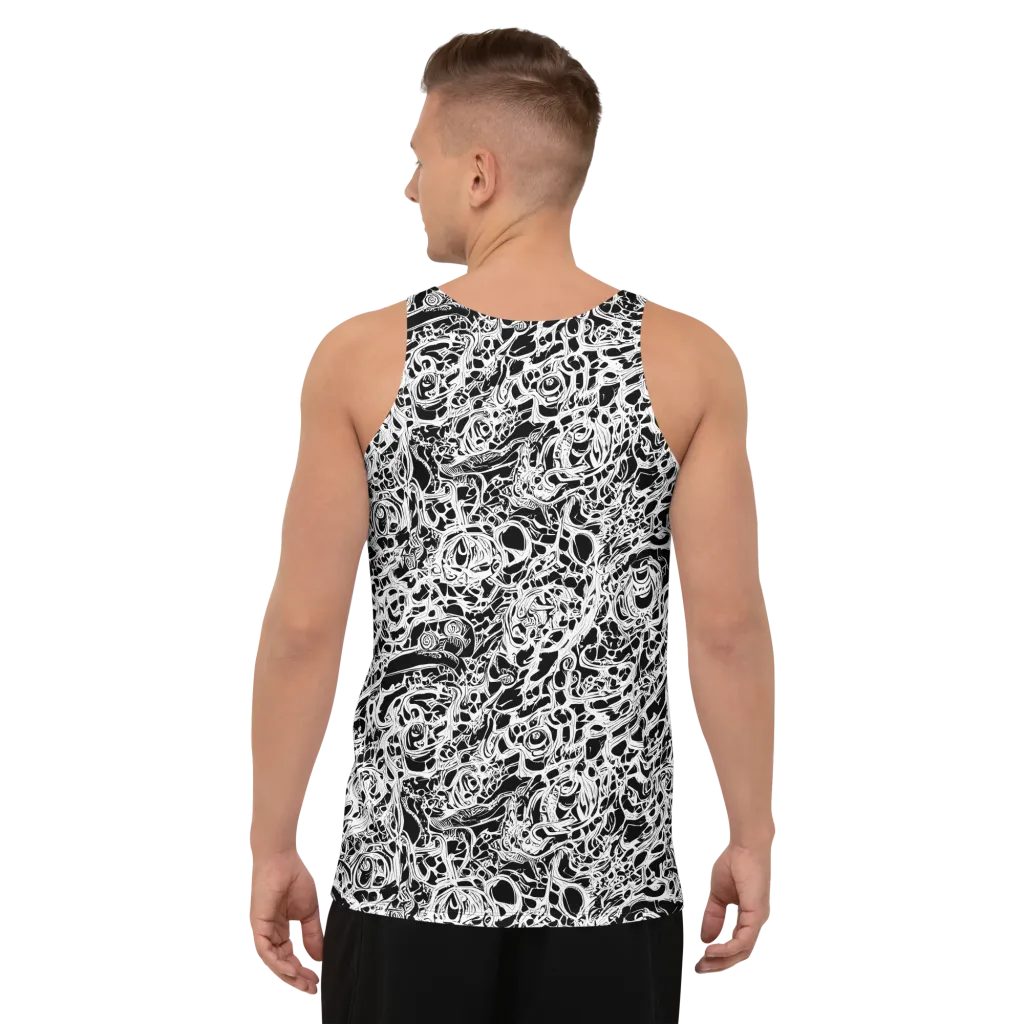 Blackcurrent on Men's Tank Top — Back