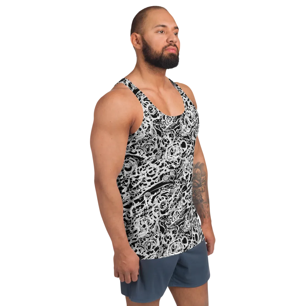 Blackcurrent on Men's Tank Top — Right Front