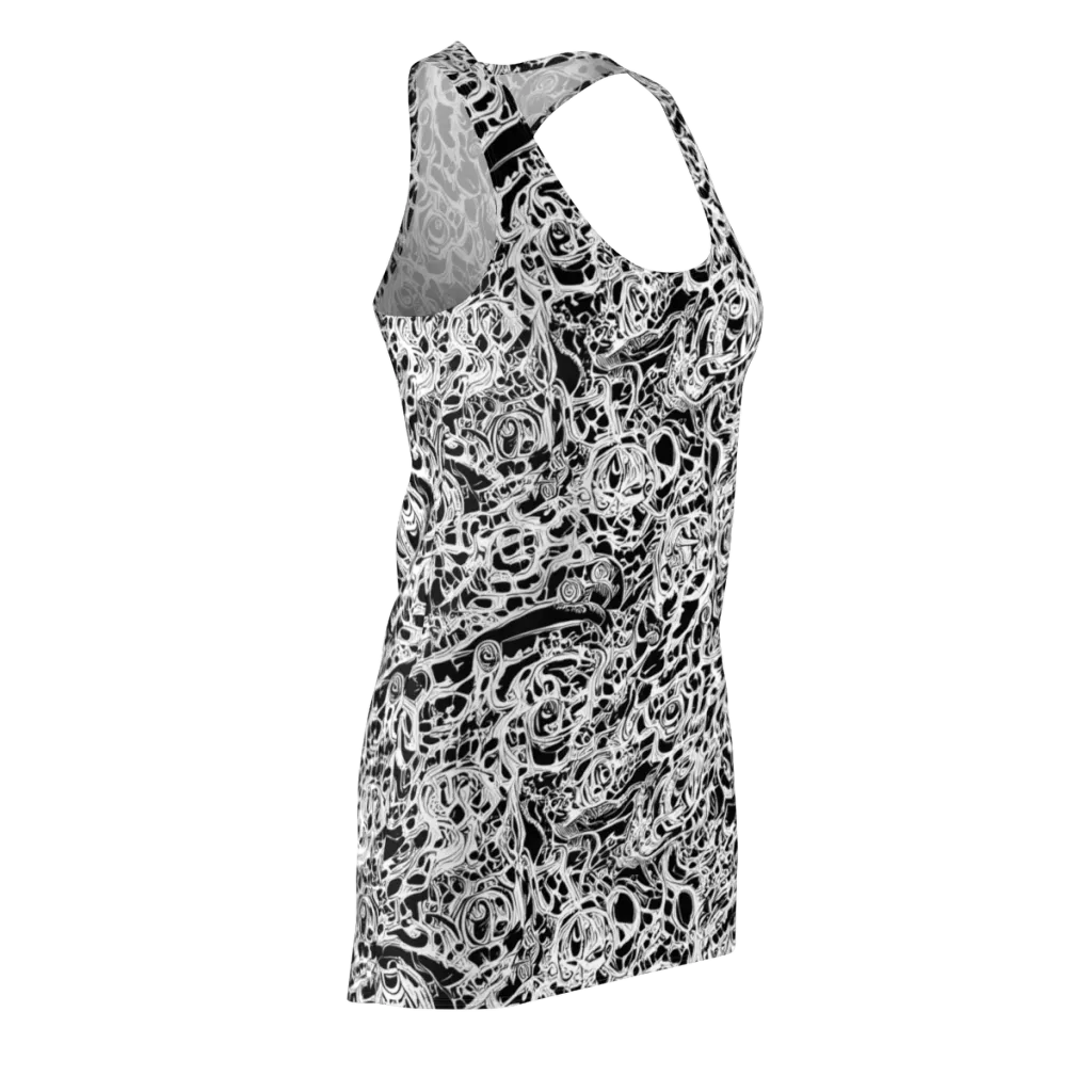 Blackcurrent on Racerback Dress — Front Side