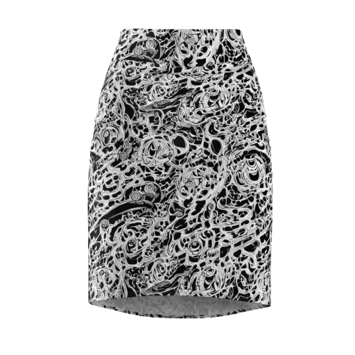 Blackcurrent on a Pencil Skirt