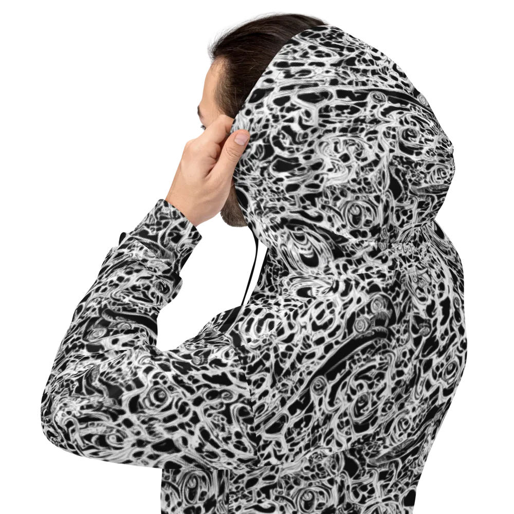 Blackcurrent on Hoodie — Back