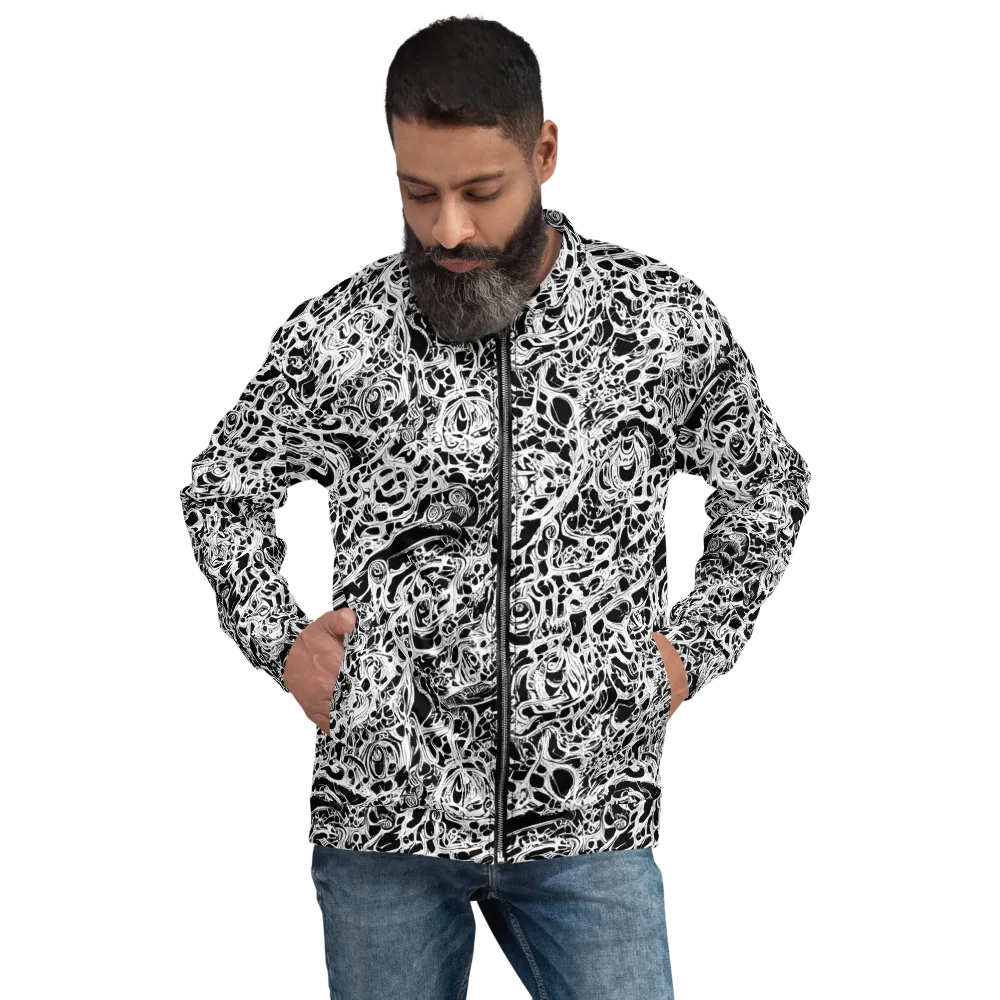Blackcurrent on Bomber Jacket — Front