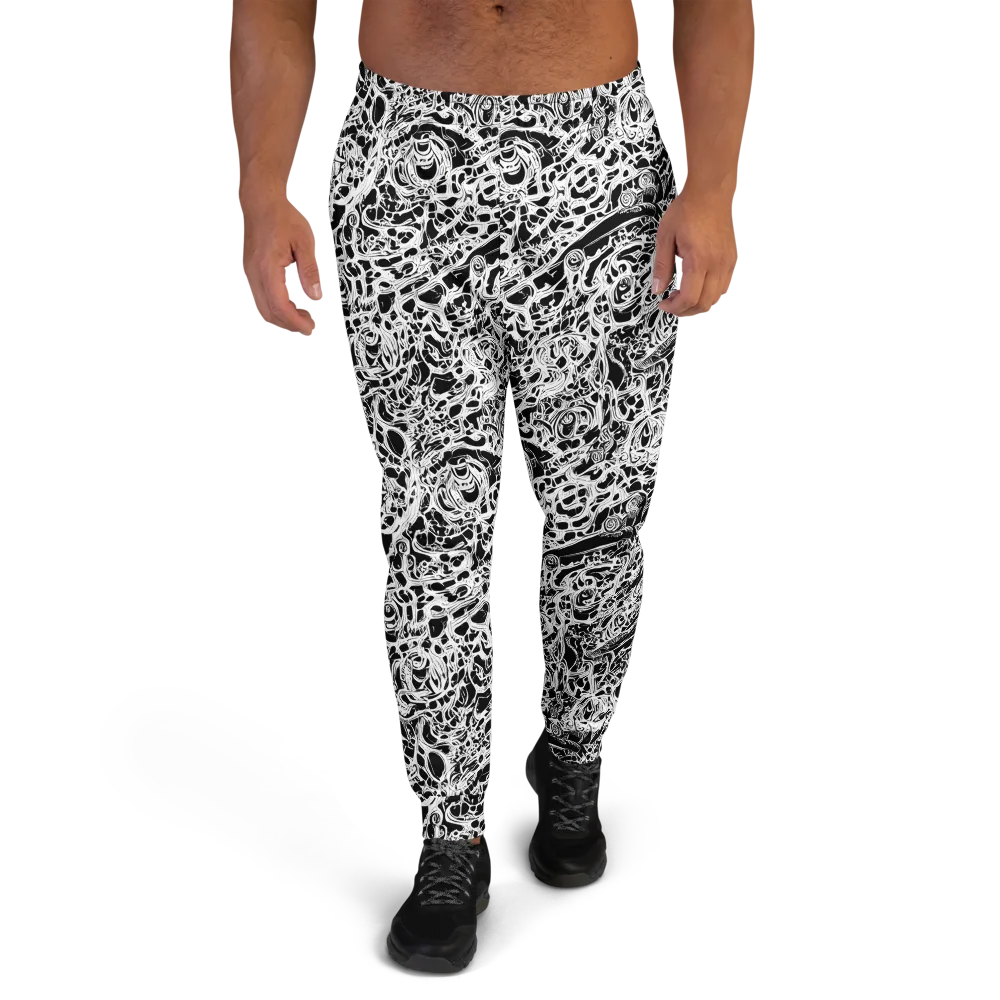 Blackcurrent on Men's Joggers — Front