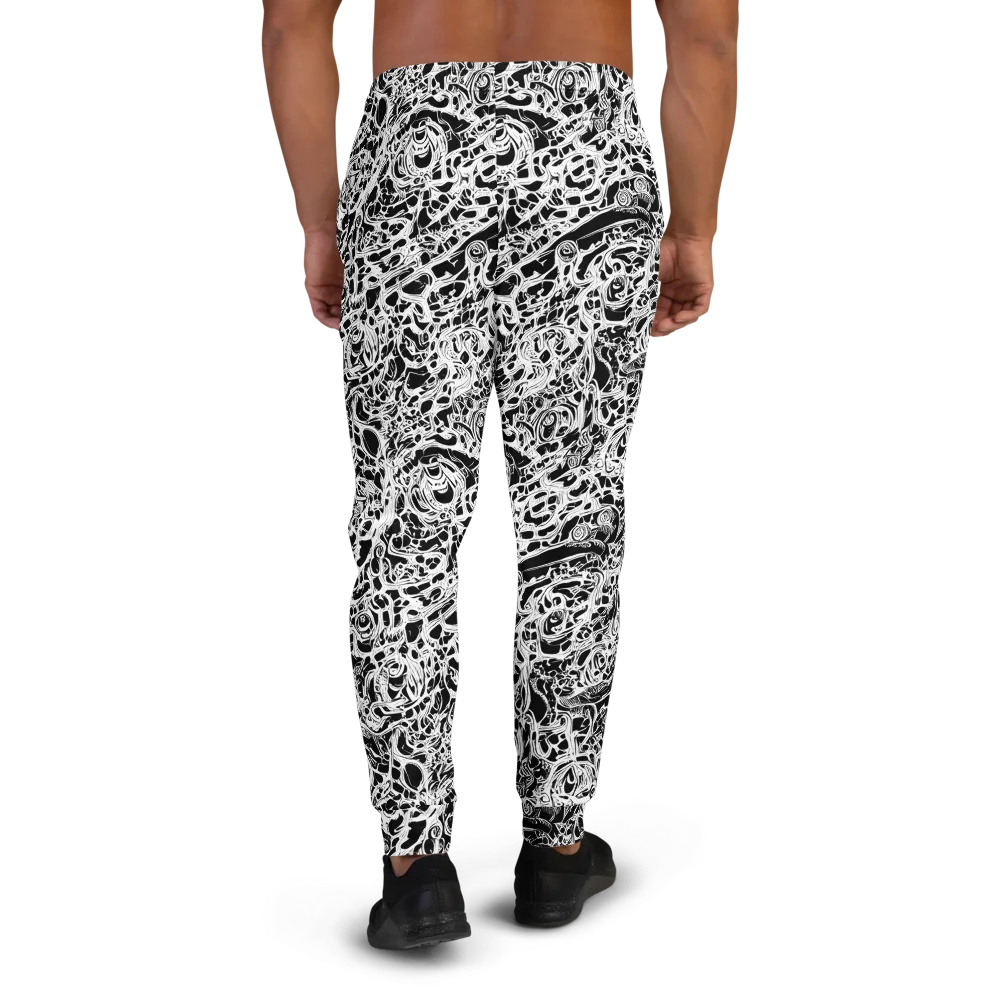 Blackcurrent on Men's Joggers — Back