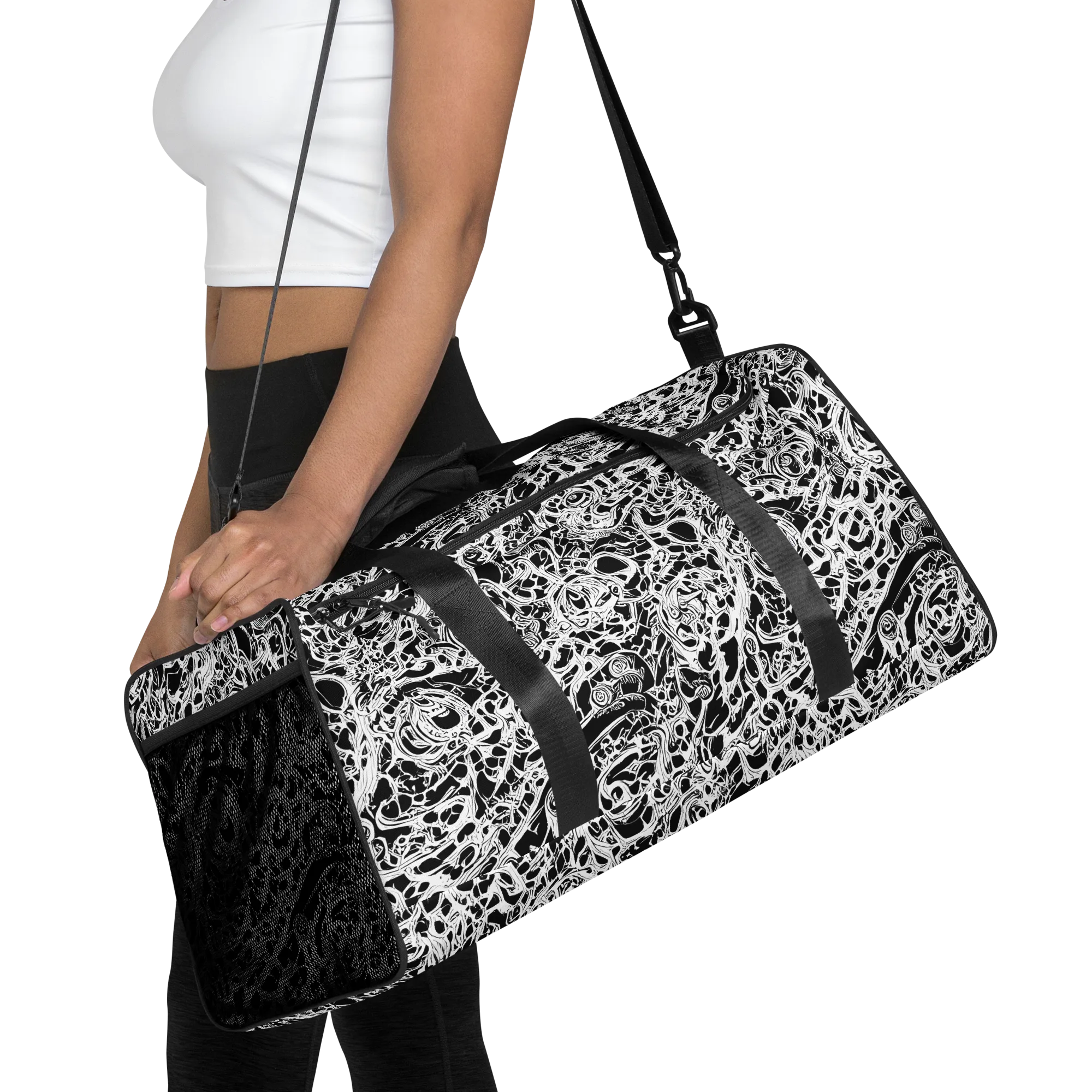 Blackcurrent on Duffle Bag — Front