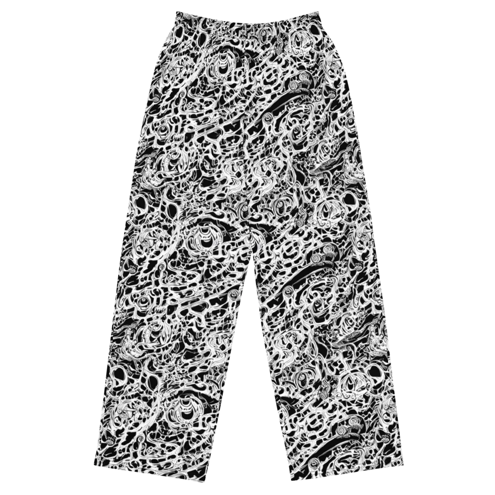 Blackcurrent on Wide-Leg Pants — Front