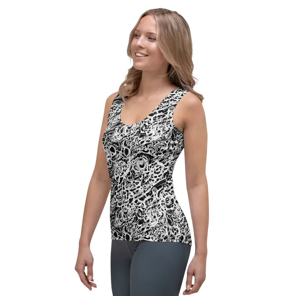 Blackcurrent on Women's Tank Top — Left Front