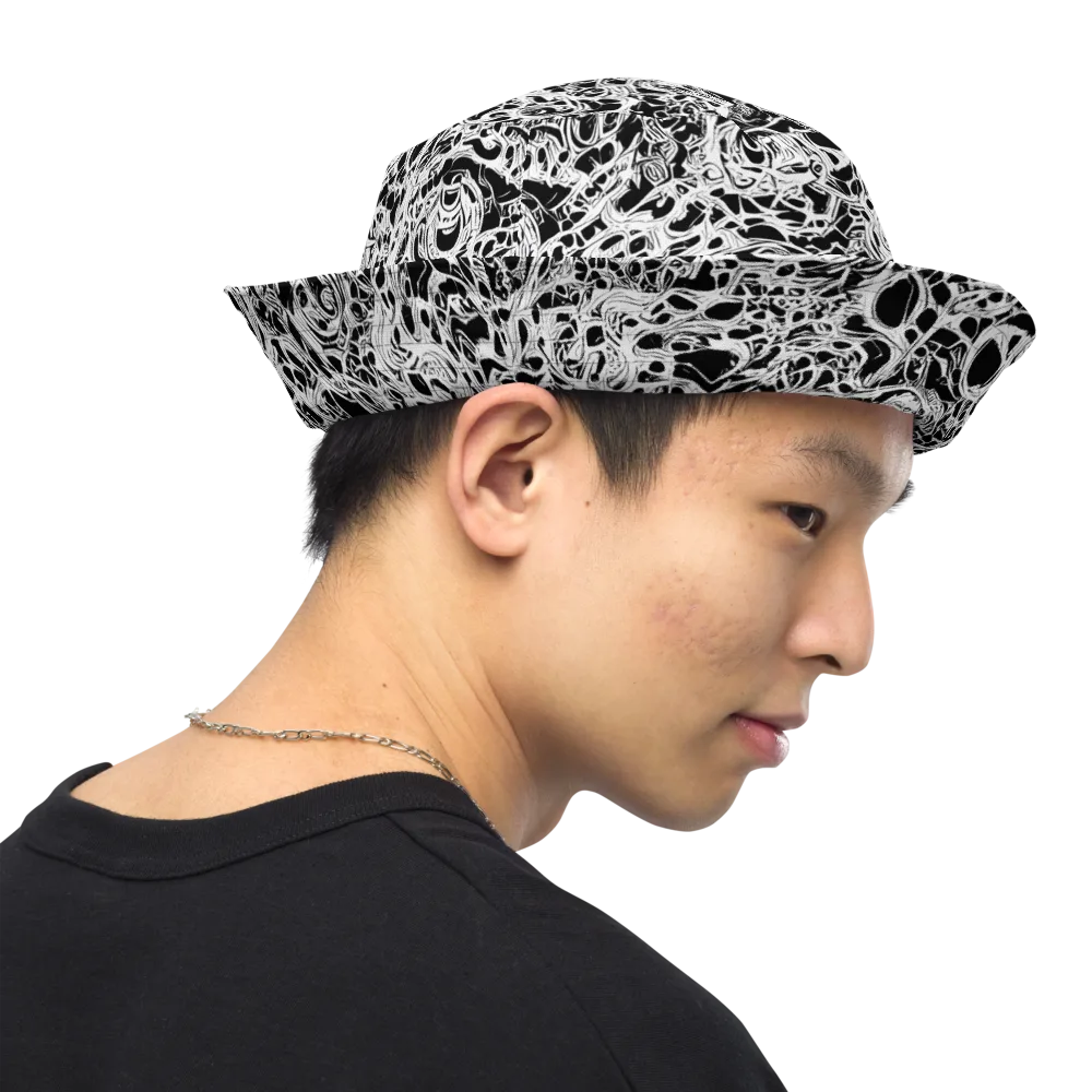 Blackcurrent on Reversible Bucket Hat — Right Outside