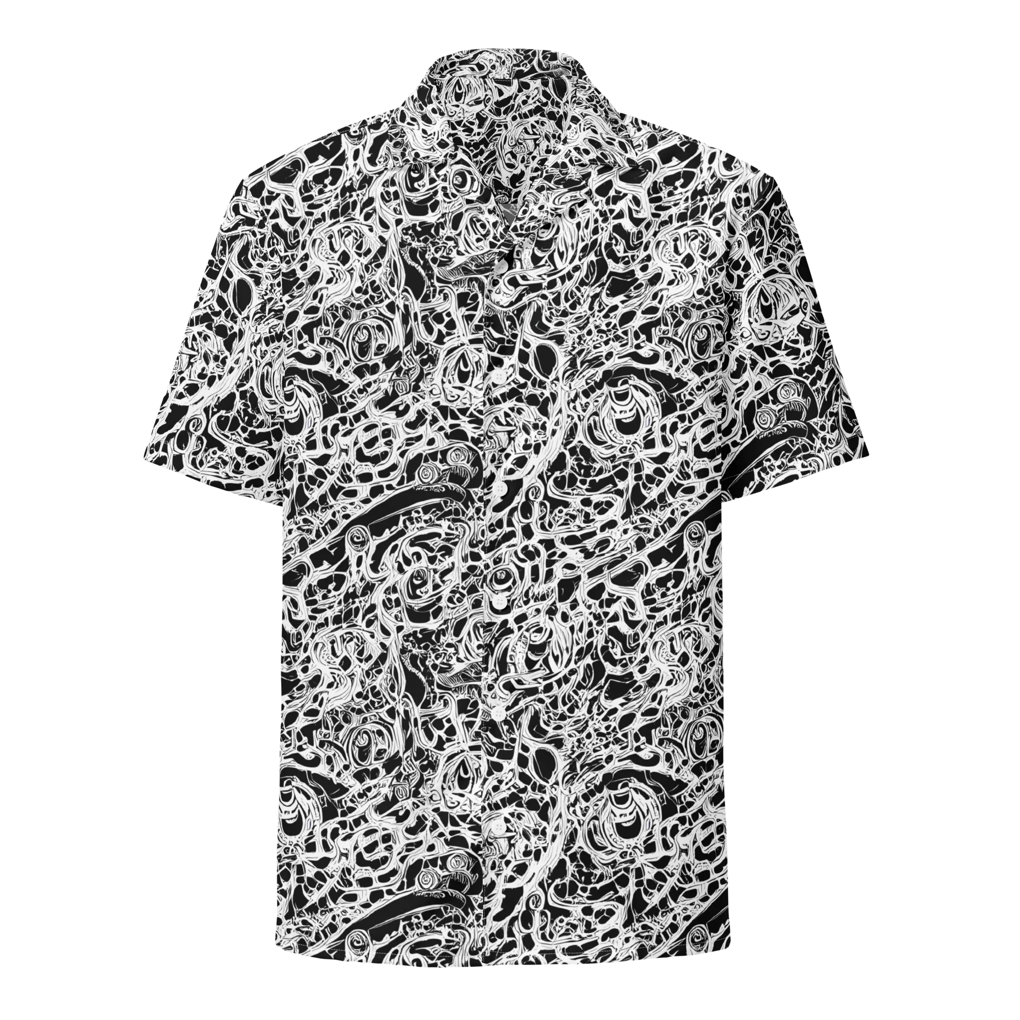Blackcurrent on Button Shirt — Front