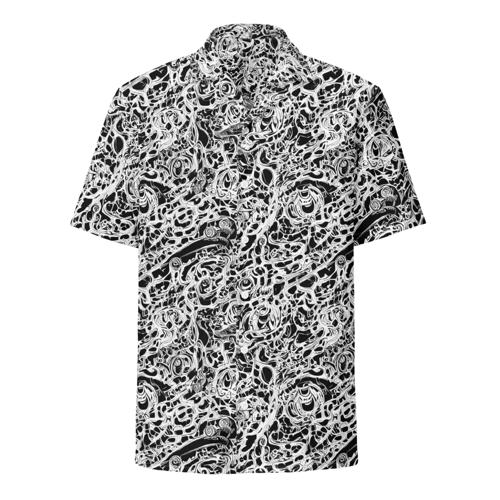 Blackcurrent on Button Shirt — Front