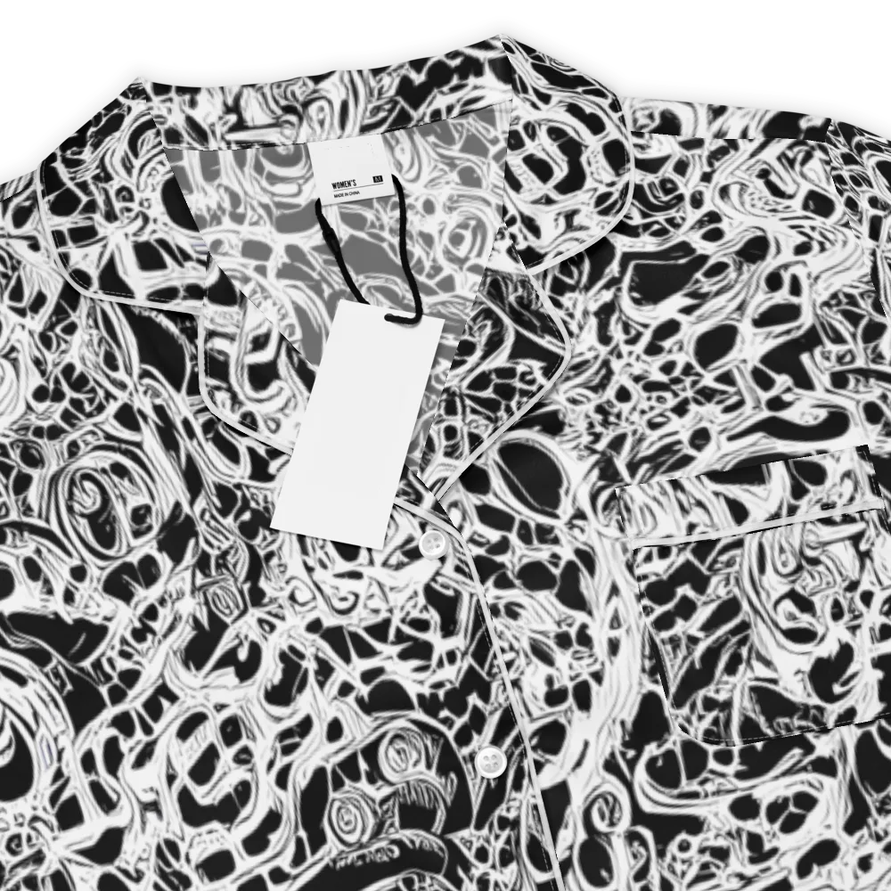 Blackcurrent on Women's Short Sleeve Pajama Top — Product details