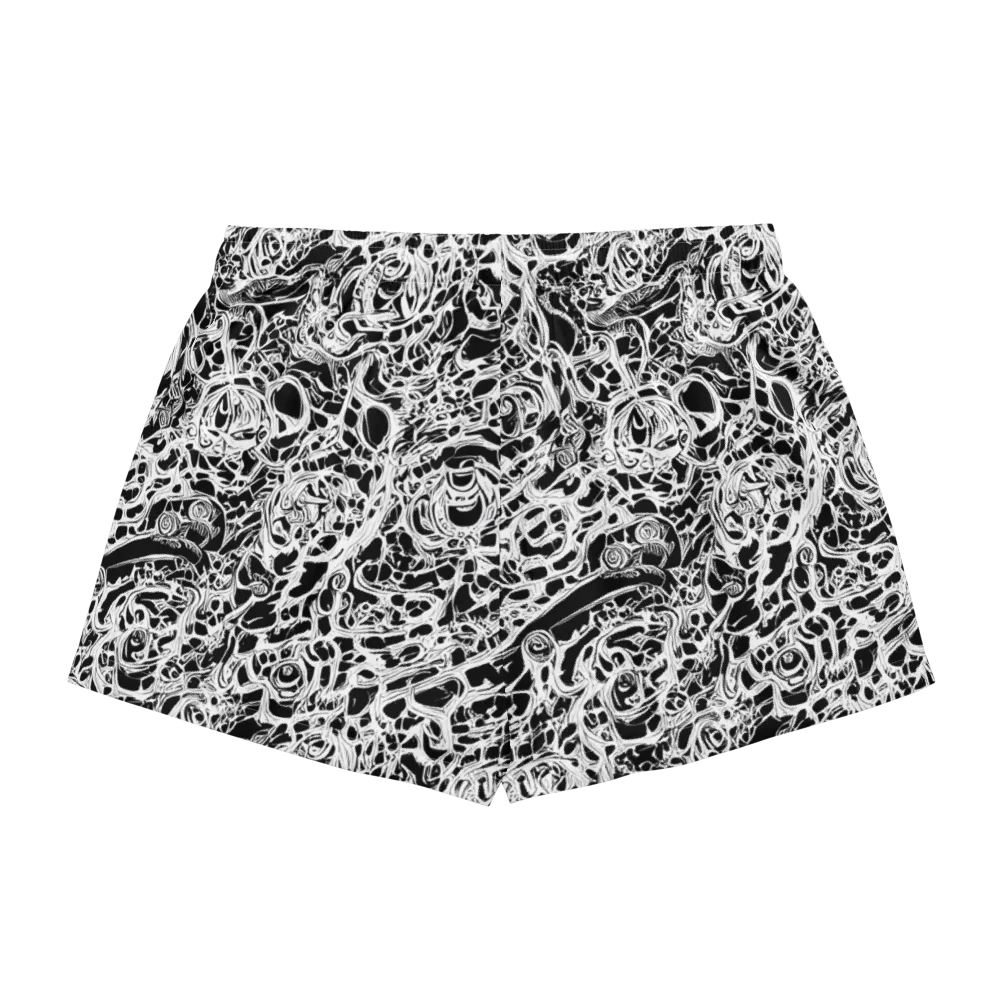 Blackcurrent on Women's Pajama Shorts — Back