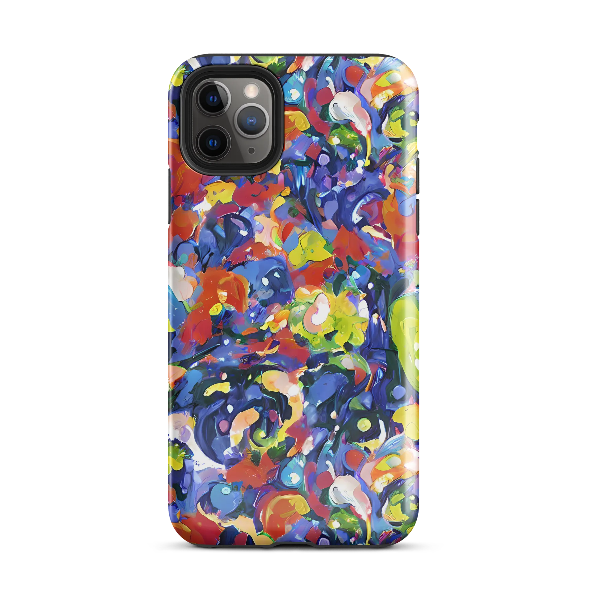 Neon Abstract on Tough Case for iPhone® — Front