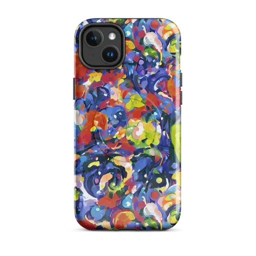 Neon Abstract on a MagSafe Tough Case for iPhone®