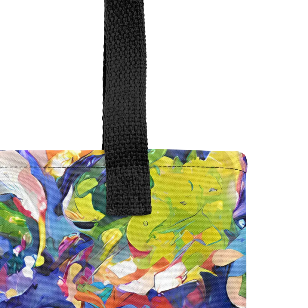 Neon Abstract on Tote Bag — Product details