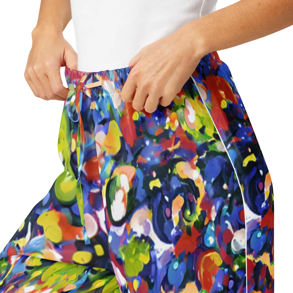 Neon Abstract on Women's Pajama Pants — Product details