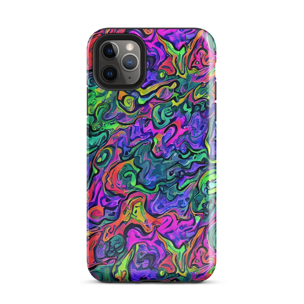 Colorquake on Tough Case for iPhone® — Front
