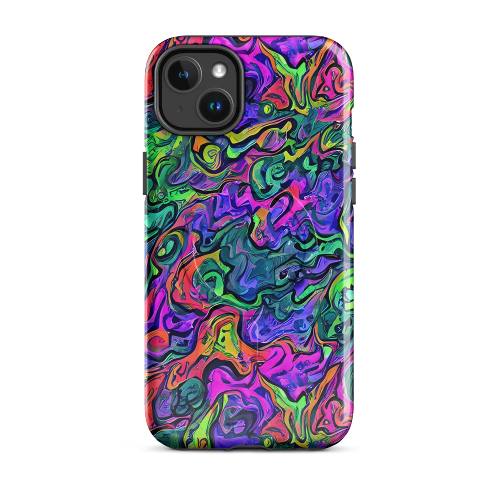 Colorquake on MagSafe Tough Case for iPhone® — Front