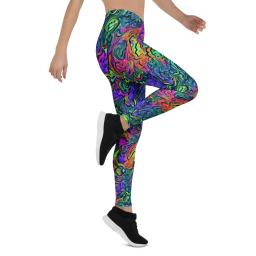 Colorquake on a Leggings