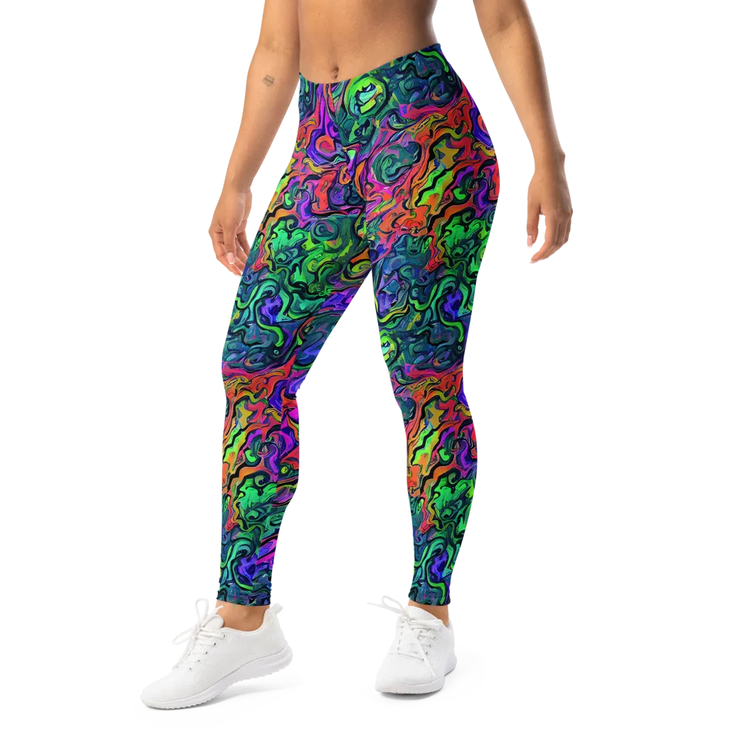 Colorquake on Leggings — Left Front