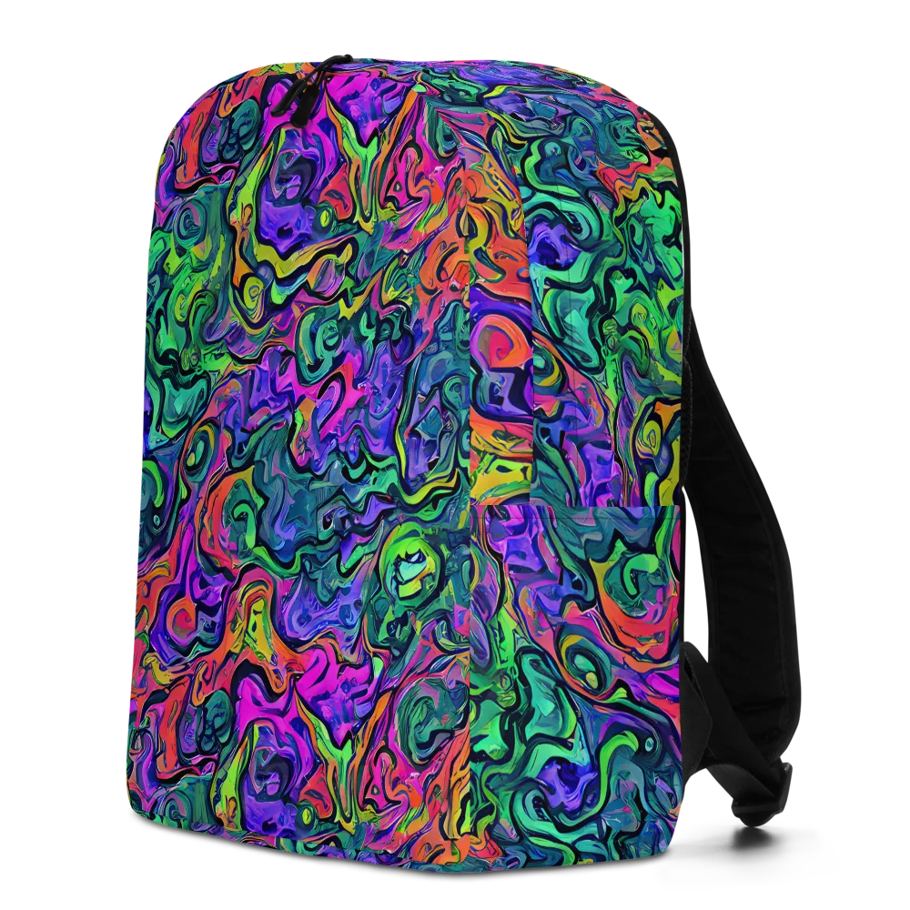 Colorquake on Minimalist Backpack — Left