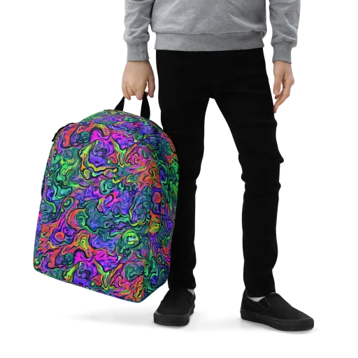 Colorquake on a Minimalist Backpack